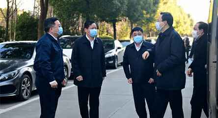 省委常委、苏州市委书记蓝绍敏来到长沙钟翔物流配送服务有限公司调研